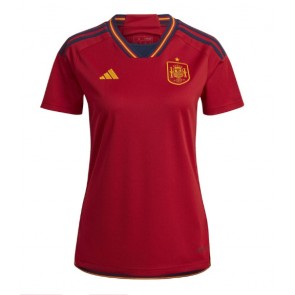 Maillot de foot Espagne Domicile Femmes Monde 2022 Manches Courte